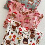 Gingerbread Friends 2-Way Convertible Zip Romper