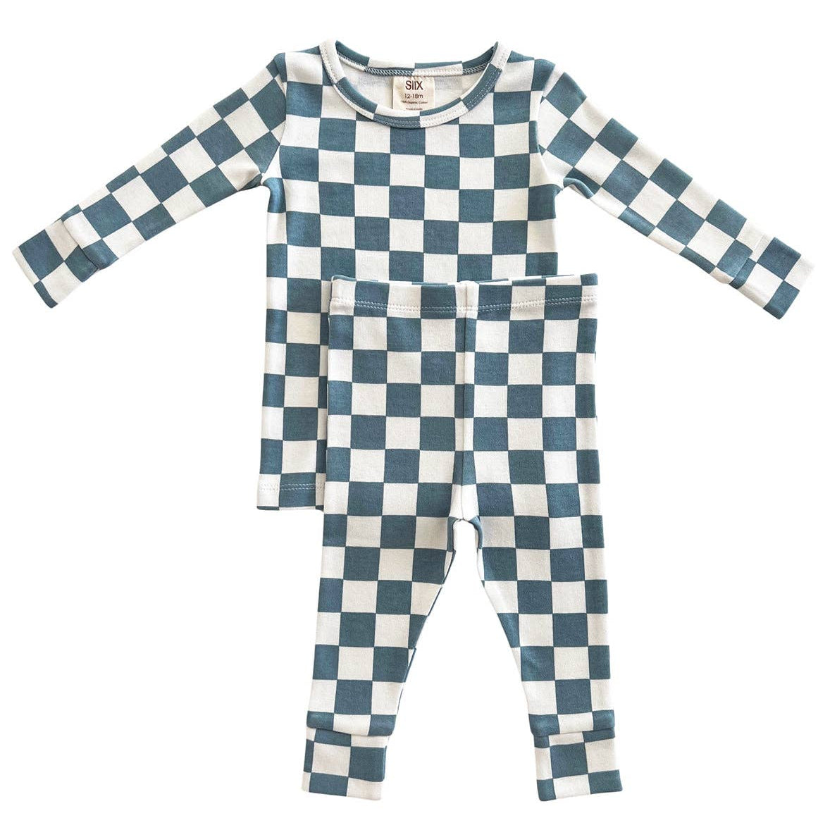 Blueberry Muffin Checkerboard / Organic 2-Piece Set