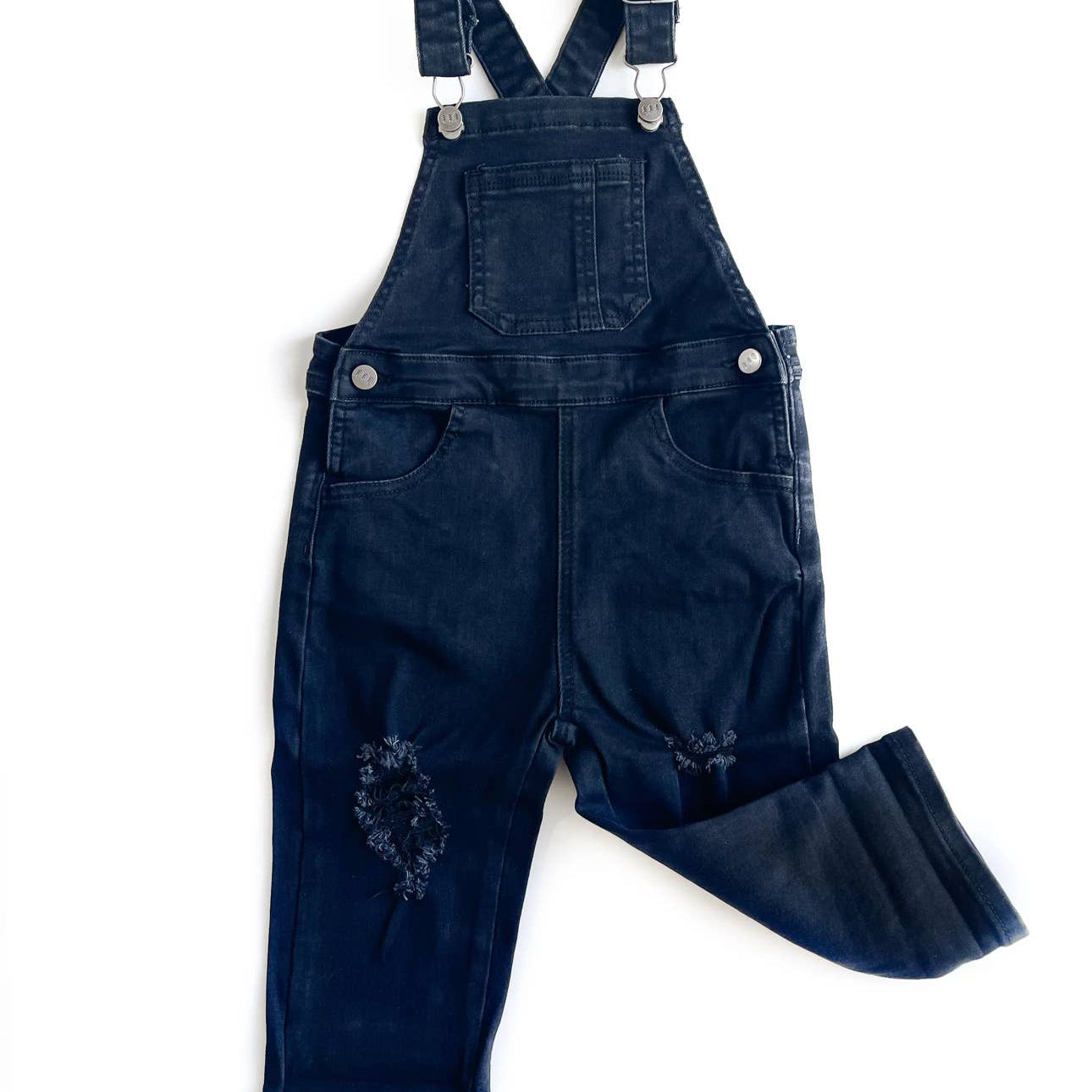 Distressed Overalls