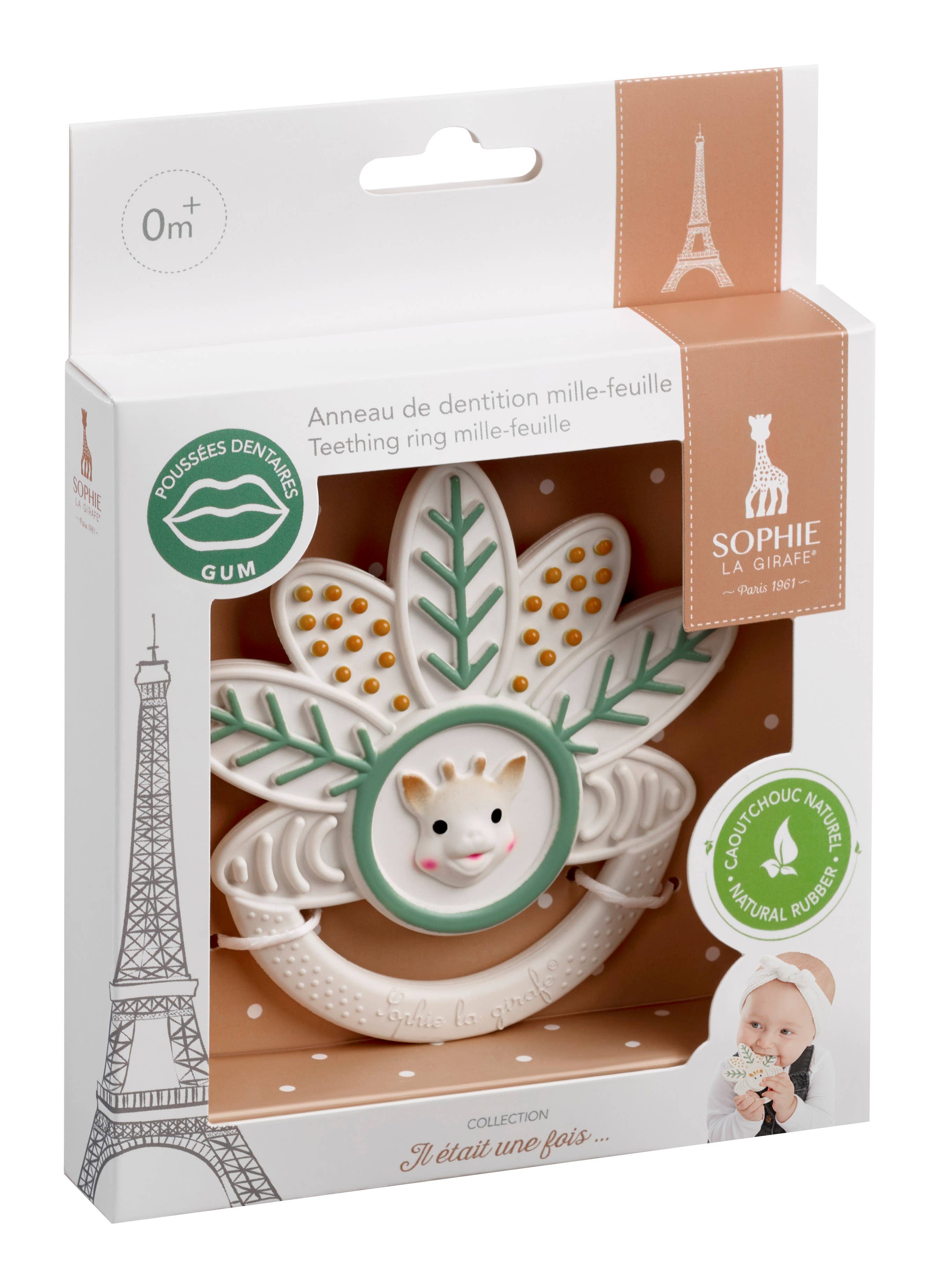 Mille-feuille Teething Ring - Sophie la Girafe