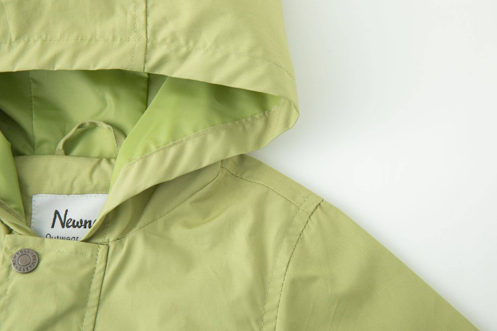 Green windbreaker for junior boys NEWNESS