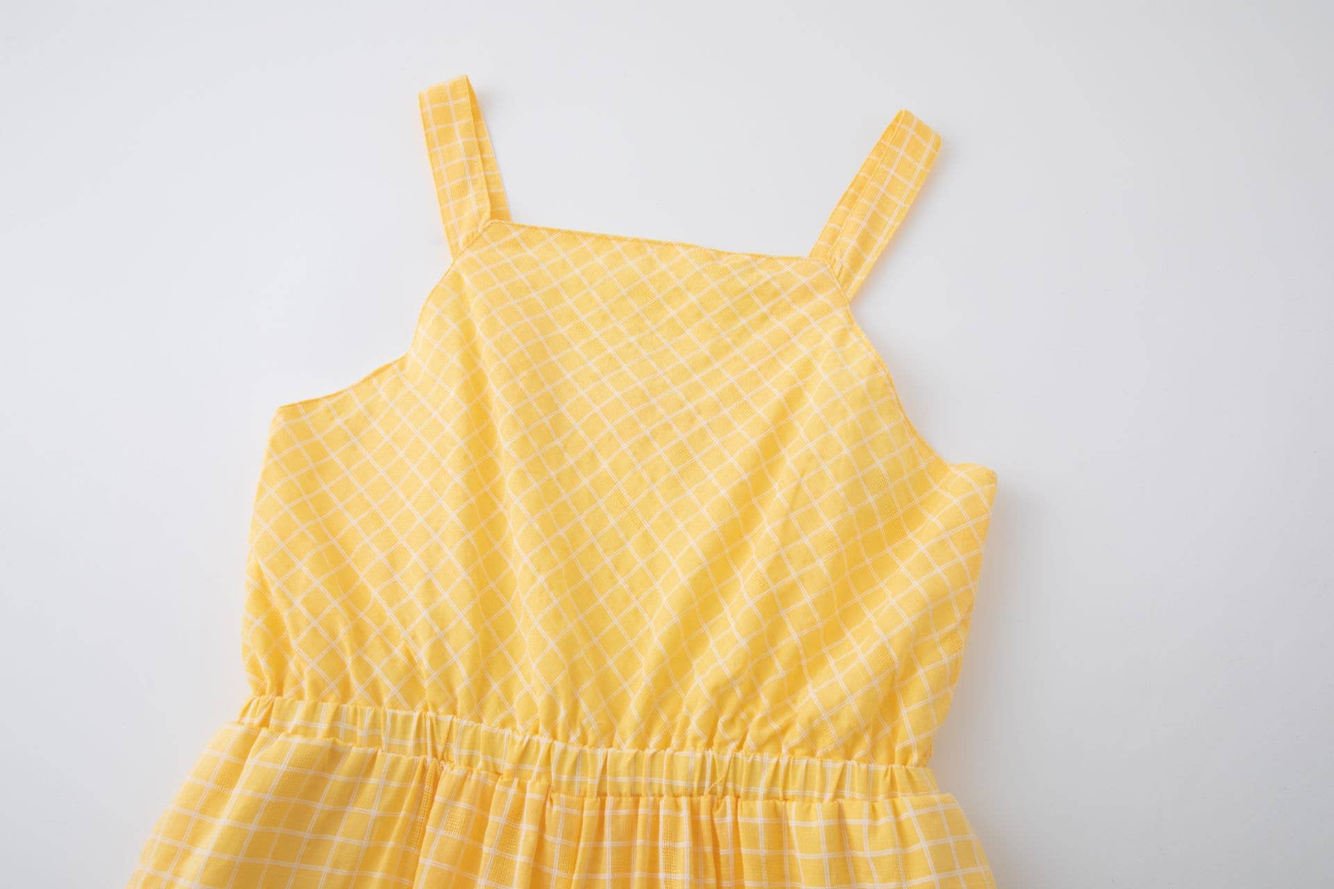 Yellow Plaid Jumpsuit NEWNESS