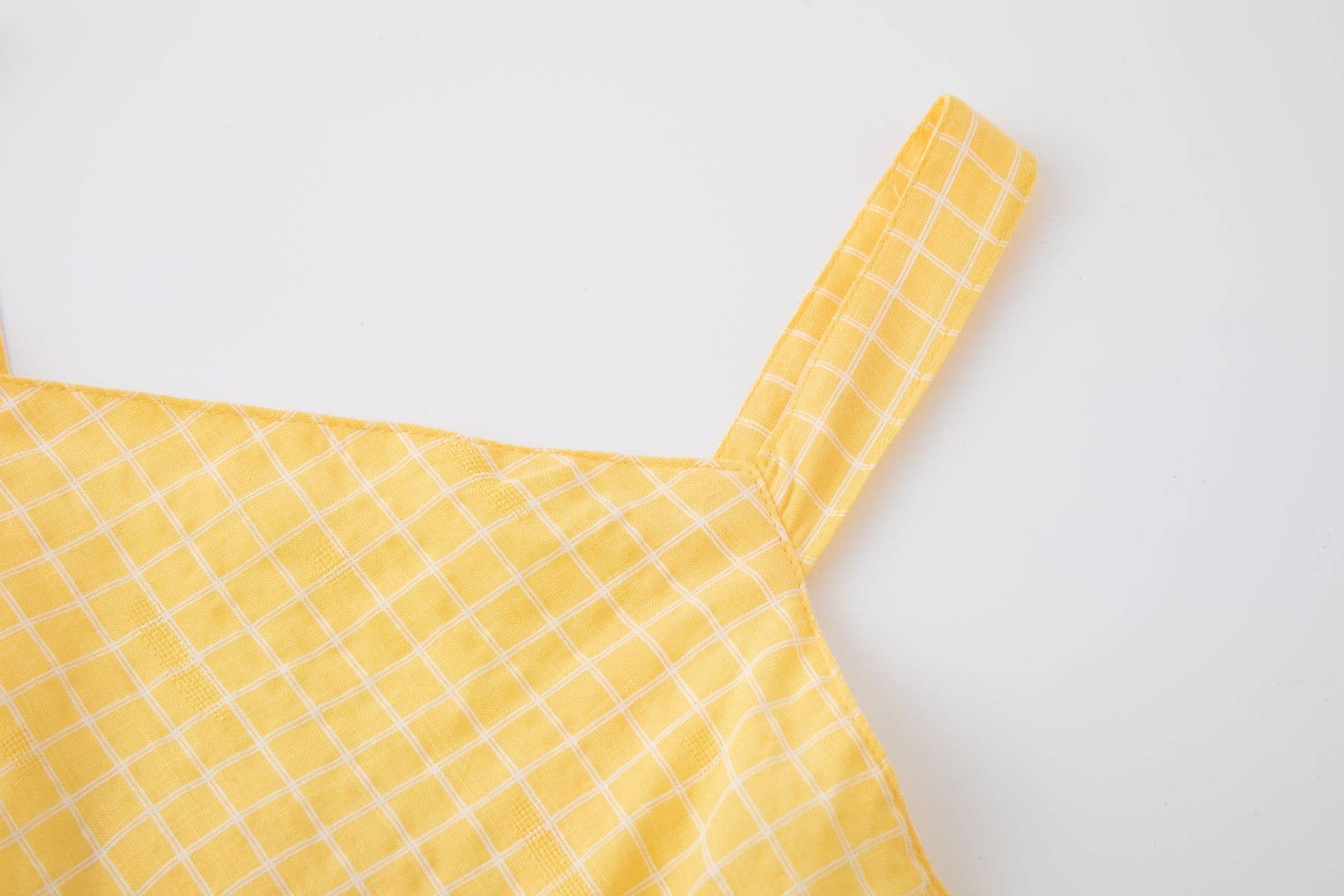 Yellow Plaid Jumpsuit NEWNESS