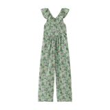 Girl's jumpsuit with flower prints NEWNESS