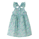 Mint Green dress with floral straps NEWNESS