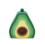 Silicone Baby Stacking Toy: Avocado