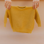 Chunky Knitted Sweater - Marigold