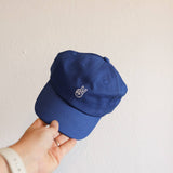 Blue Peace Sign Baseball Cap - Adjustable