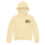 Kids Smile Hoodie-Yellow-Girls, Boys