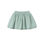 Cotton Skirt For Girl Plain Green NEWNESS