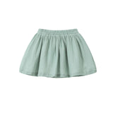 Cotton Skirt For Girl Plain Green NEWNESS