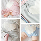 Little Baby Blue Heart Bloomers: 0-3 months, Blue / White