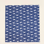 Whales Cotton Baby Blanket