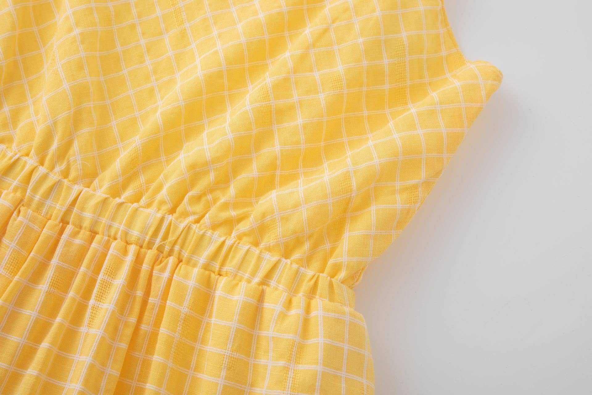 Yellow Plaid Jumpsuit NEWNESS