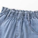 Junior girl's denim shorts, NEWNESS