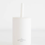 The Saturday Baby Silicone Straw Cup