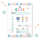 The Cafe Pretend Play Notepad