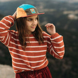 Happiest Camper Multicolor Hat - Youth